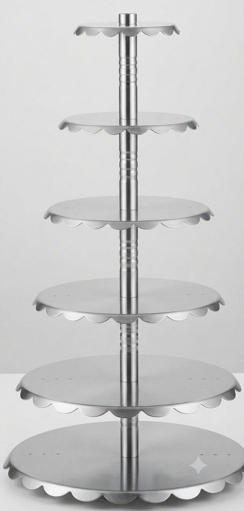 Aluminium Cake Tower SIX STAGE 