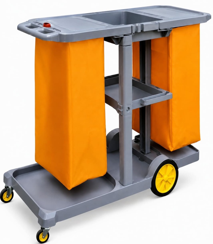 cleaning cart with 2 covers D-10E
