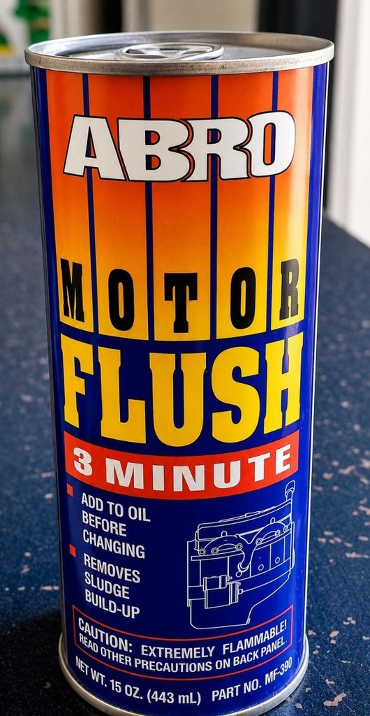 ABRO Motor Flush – 3 Minute Engine Flush (443 mL)