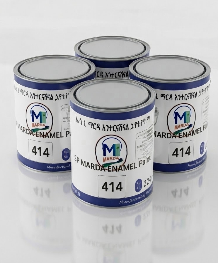 SP Marda Enamel Paint (Code 414 Dark Grey)