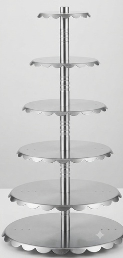 Aluminium Cake Tower SIX STAGE 