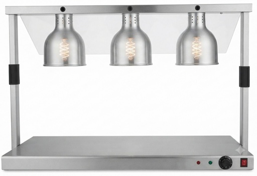 Triple Heat Lamp Food Warmer BV-BWZ-3
