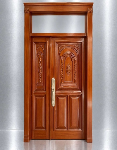 ዘመናዊ የእንጨት በር